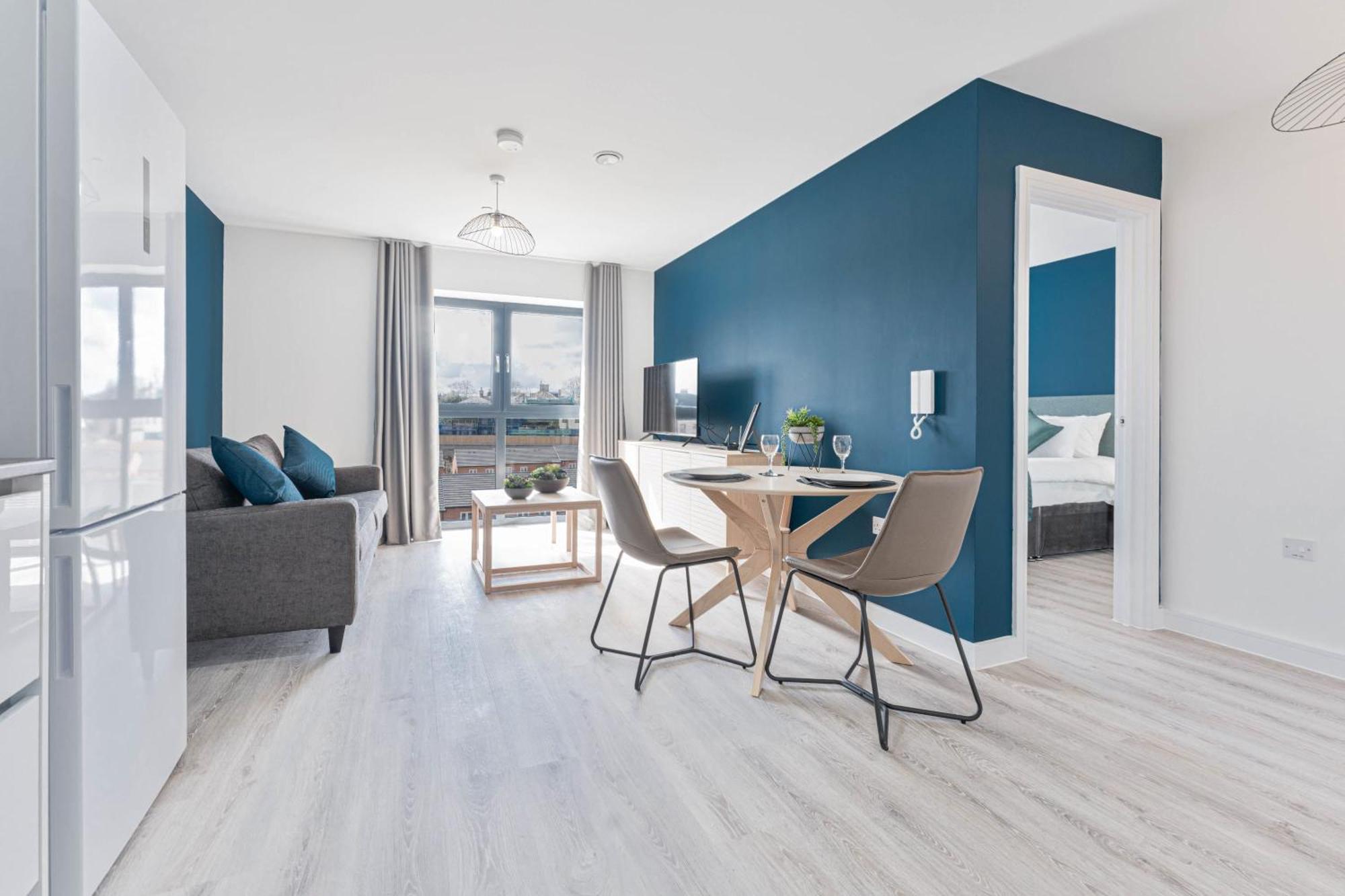 Stayzeni, Hardwick House Derby Bright 1 Bed Flat Exteriör bild