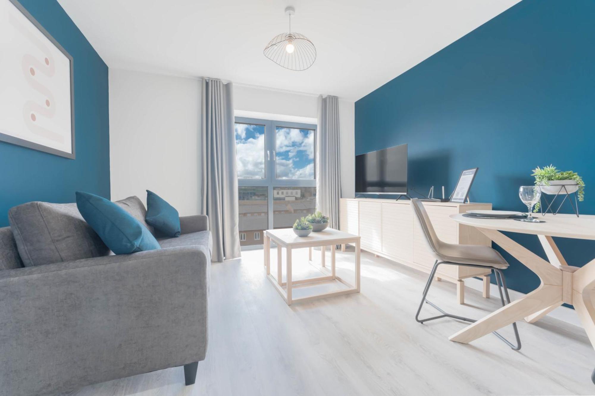 Stayzeni, Hardwick House Derby Bright 1 Bed Flat Exteriör bild